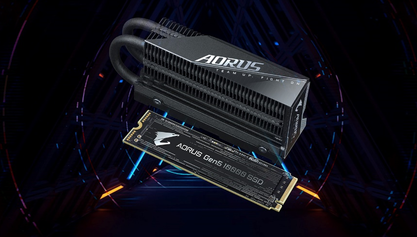 SSD AORUS Gen5 10000 trình làng với tốc độ 10GB/giây trở lên!